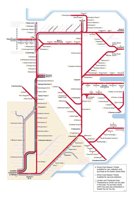 Smartcard Route Map 